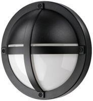 LED-Wandleuchte SG Tanto 10W 330lm 3000K IP65 DIM Ø270mm schwarz