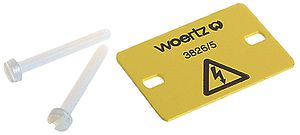 Couvre-bornes Woertz pour 5 bornes 6mm²