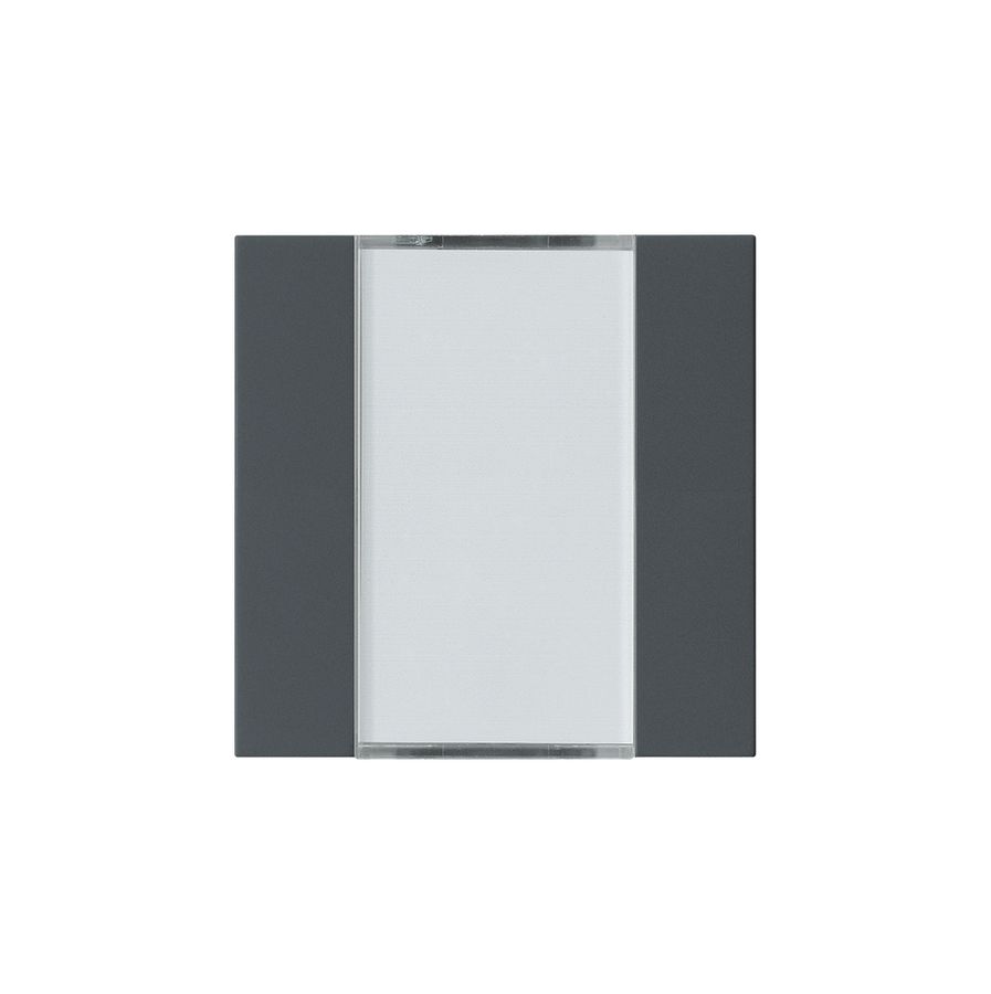 Frontset Hager kallysto 2×KNX systemlink/easylink anthrazit