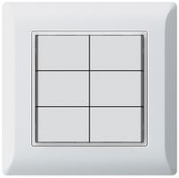 UP-Taster KNX KLI 6×Tasten 6×Betätigungspunkte LED weiss