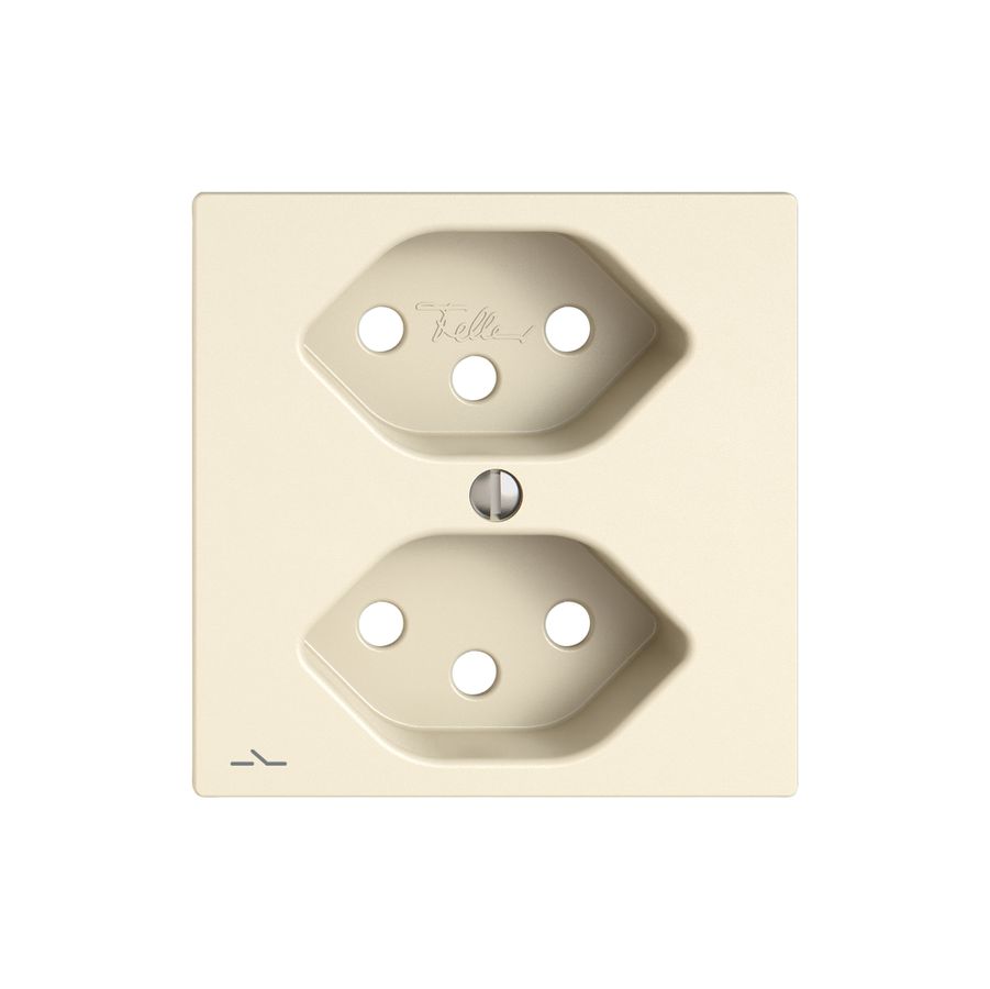 Montageset EDIZIO.liv SNAPFIX® für 2×T13 getrennt cr