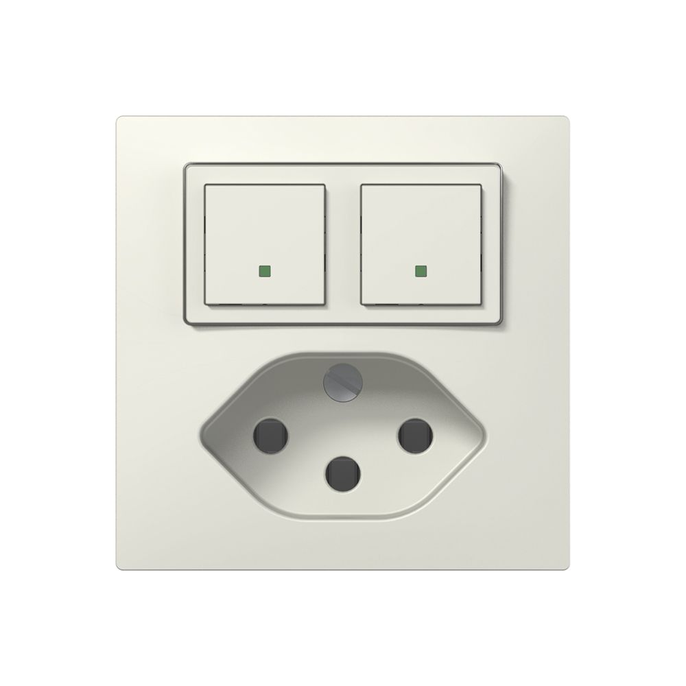 Combinazione ABB Sidus E sensor/attuatore free@home bianco