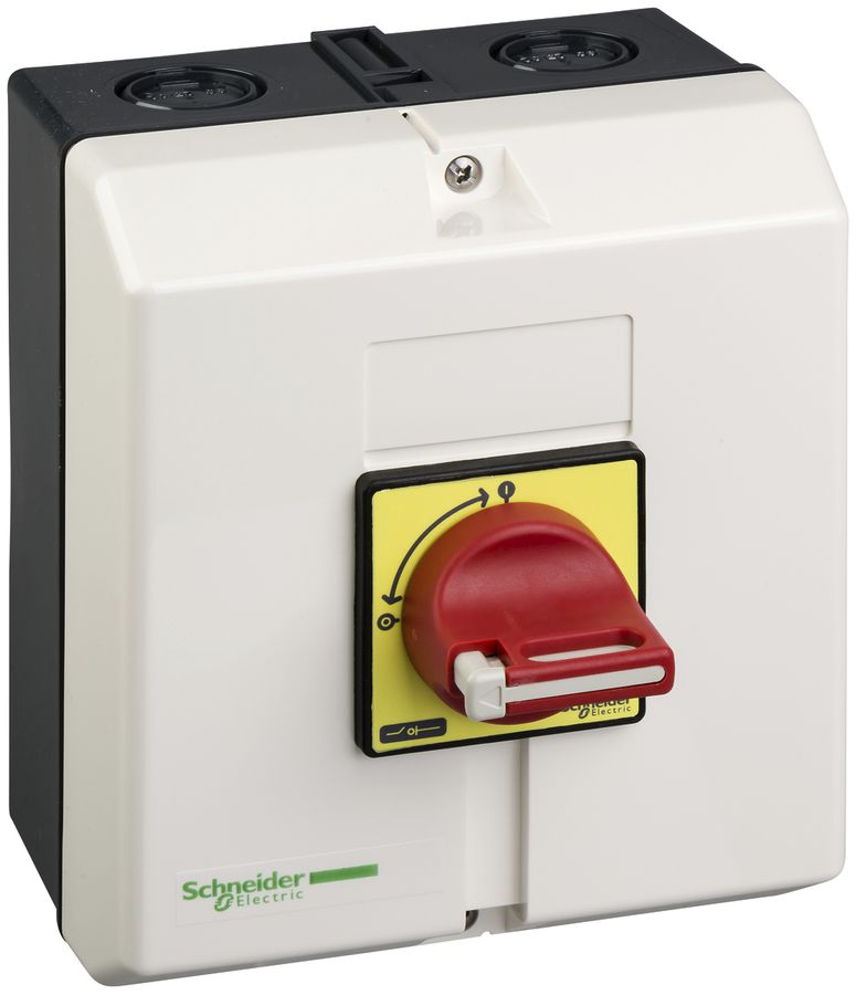 Interruttore principal.arresto emerg.AP SE Vario 50A 3P rosso IP65