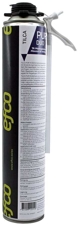 Montageschaum EFCO TILCA PUR M Duo Isolierung 750ml