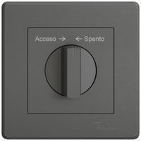 UP-Montageset EDIZIO.liv SNAPFIX® f.Schwenktaster m.Griff Acceso → ← Spento dgu