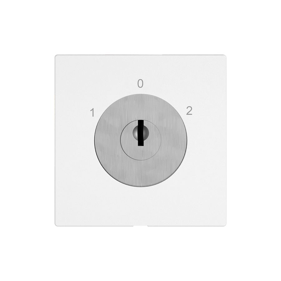 Interruttore a chiave EDIZIO.liv c.KABA 1007F/5000 c.cont.sep.3P 1-0-2 p=77mm bi