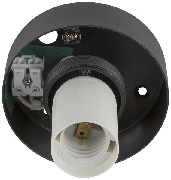 Deckenleuchte SLV SUN 20 E27 1×60W DIM Ø200×220mm schwarz