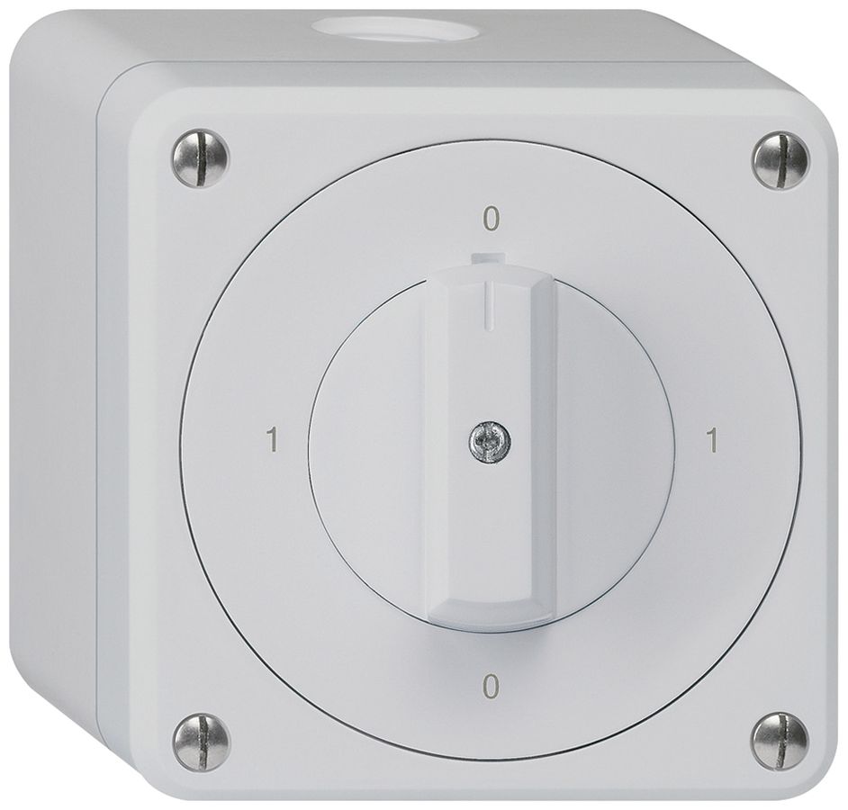 Interrupteur rotatif AP robusto IP55 schéma 0/2P gris