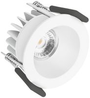EB-LED-Downlight LDV SPOT DK FIX, 7W 3000K IP44 weiss