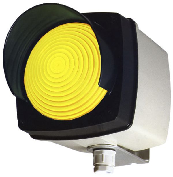 Signalleuchte Wunderli SIWA, 24VUC, LED, Linse gelb, IP65