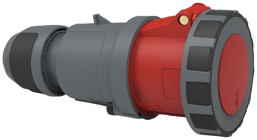 Kupplung CEE Bals INNOLINQ-Design 5P 63A 400V rot 6h IP67 Pilotkontakt