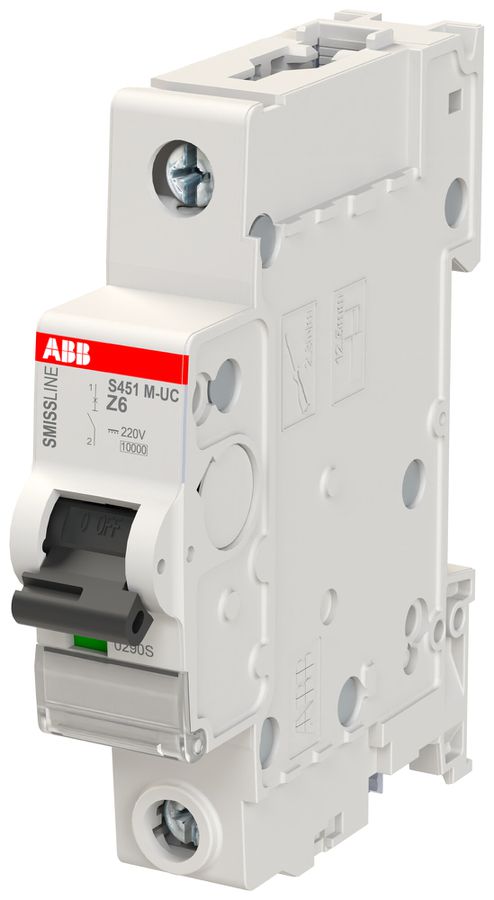 LS-Schalter SMISSLINE CLASSIC UCZ 1×6A 10kA