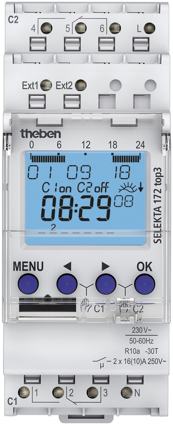 Digital-Schaltuhr Astro SEL 172 top3 Theben