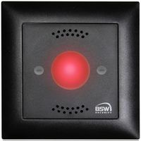 Avertisseur ENC BSW MSAO14-11.1, optique/acoustique, 12…24VDC, Edue, noir