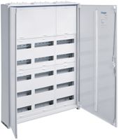 AP-Feldverteiler Hager univers 7-reihig 180TE Deckel IP44 800×1100×160mm