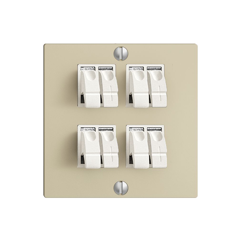 Audiodose EDIZIOdue F 4×van. ITplus Klemmanschluss für 4 LS