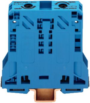 Morsetto di passaggio WAGO 2L 50mm² blu