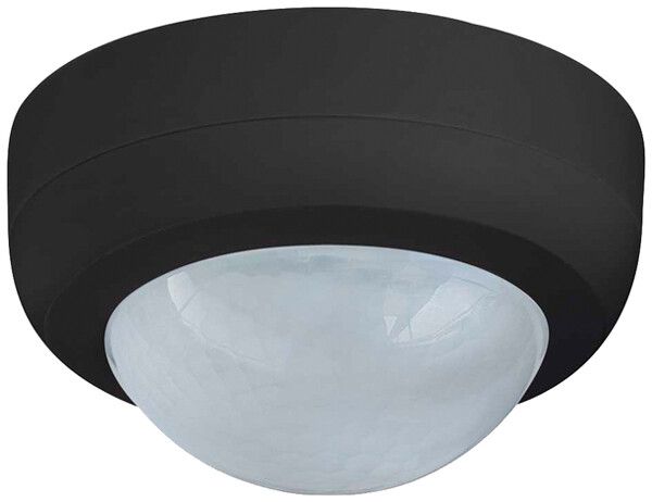 Rilevatore di movimento AP SWISSLUX PD4 S 360 nero