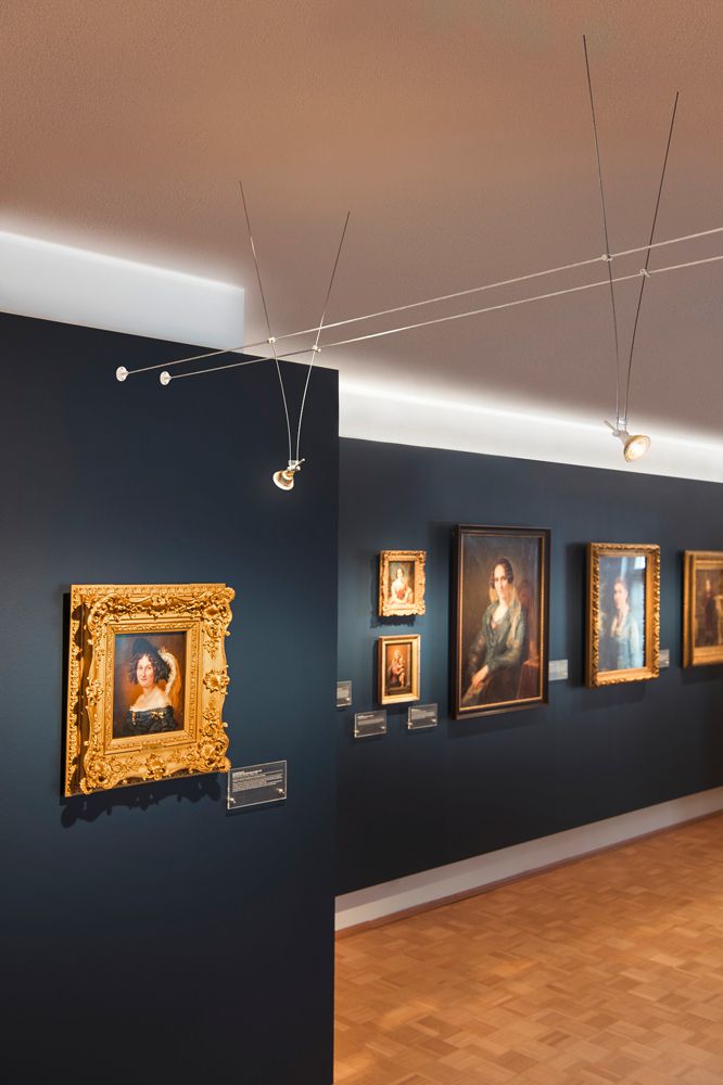 Supporto murale SLV per TENSEO, corto 2 pezzi bianco