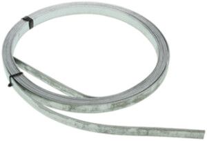 Bandstahl schwarz, 30×3mm, biegbar Rolle 20m