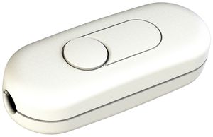 LED-Schnur-Tastdimmer ELBRO weiss 5…100W/VA 81×32×23mm