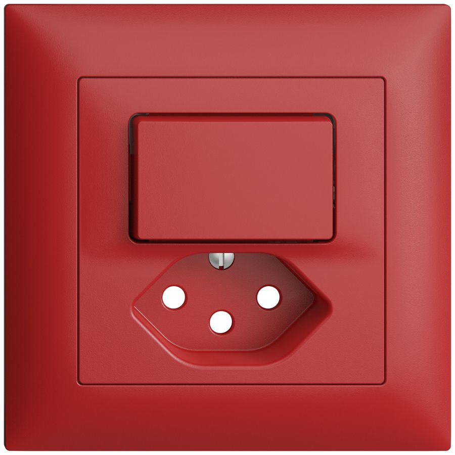 Frontset EDIZIOdue berry 88×88mm T13