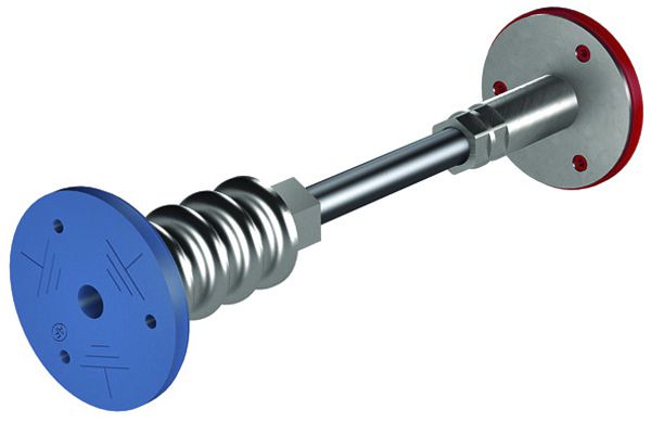 Traversa di messa a terra Flury FE 25 inossidabile A4 200 mm, impermeabile, 1bar