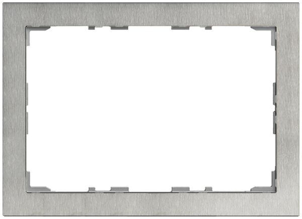 Abdeckrahmen 2×3 Touchpanel II KNX Prestige Chromst.-geschl.