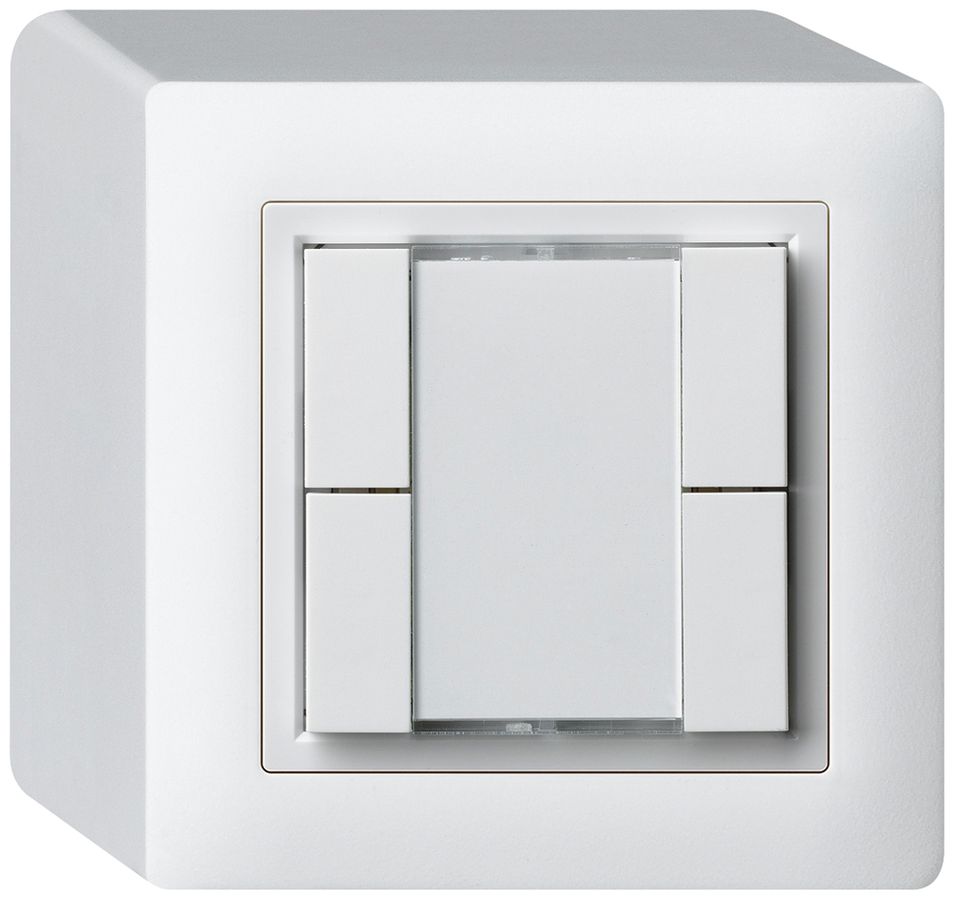 Poussoir universel AP 4×kallysto avec LED blanc