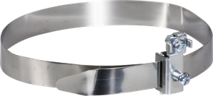 Collier de mise à terre 3/8-6" p.tube 17,5-165