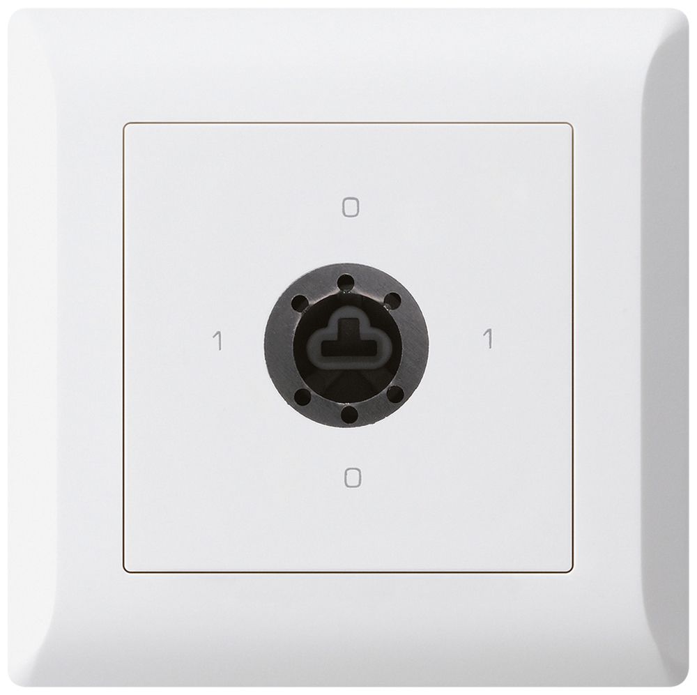 Interrupteur rotatif ENC kallysto.line 0/3L blanc serrure sûreté s.cylindre