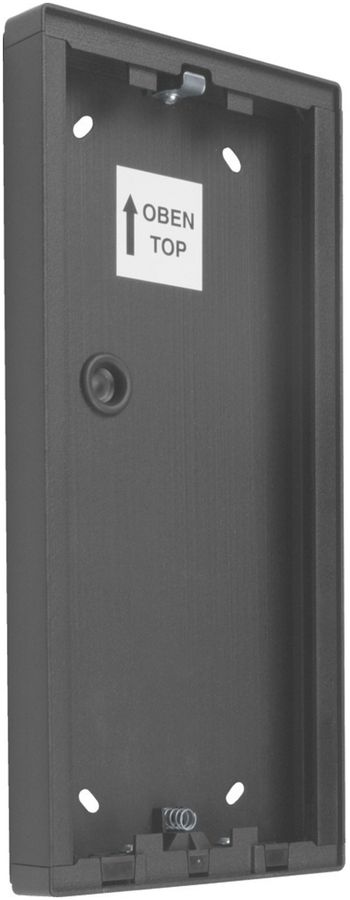 Scatola AP per citofono Hager elcom.one 302.1×139.5×28.5mm alluminio nero