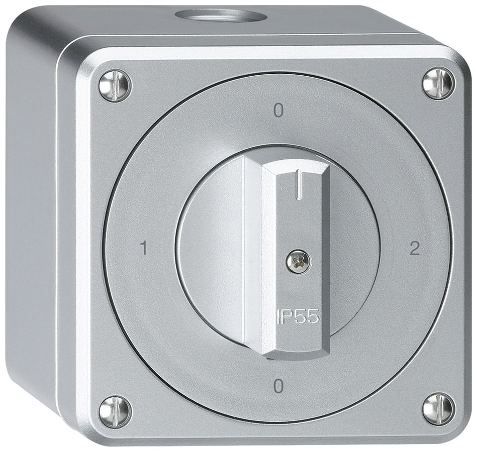 AP-Drehschalter robusto IP55 Schema 2/1P aluminium