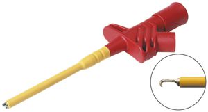 Sicherheits-Klemmprüfspitze KLEPS 2900, 4mm System, rot