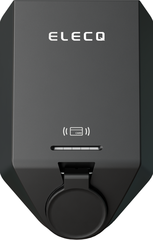 Borne de recharge Elecq Home 22kW nero noir
