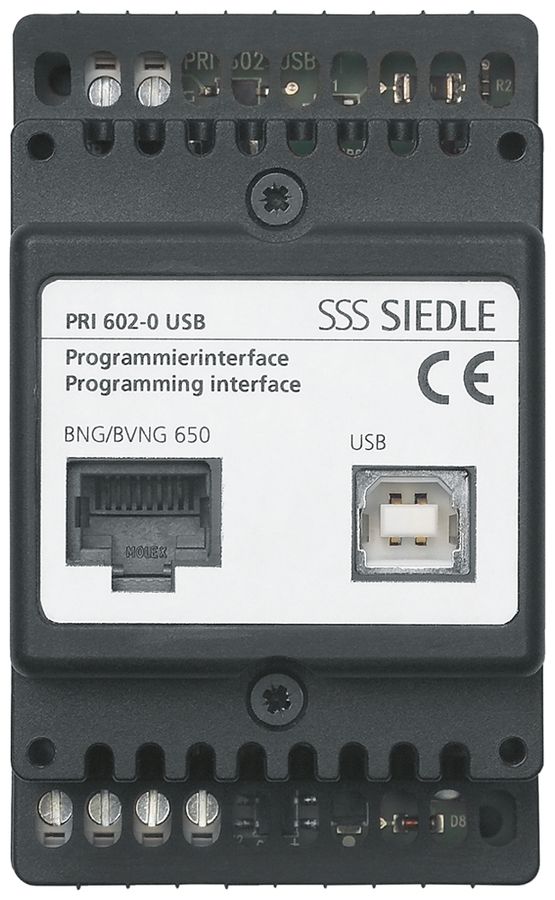 Interface AMD Siedle indépendant du système 53.5×89×60mm 3UM