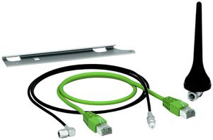 Antennen-Set Evlink wird in der Ladestation montiert