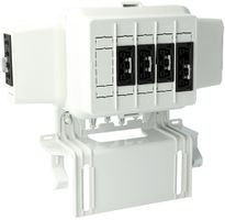 Boîtier AGRO, in: 4P no, out: 3×3P noL1, 1×4P L1+2, WAGO