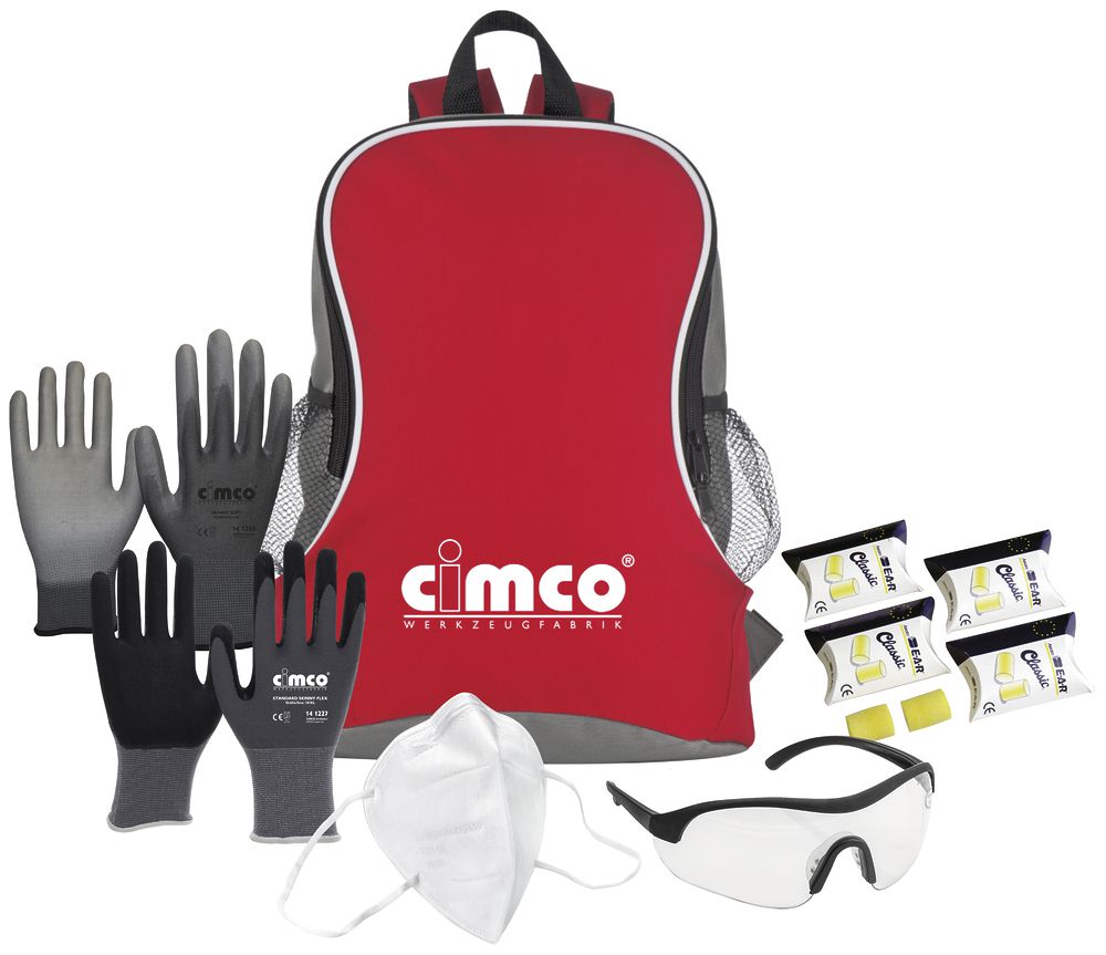 Persönliche Schutzausrüstung-Set CIMCO 15-teilig