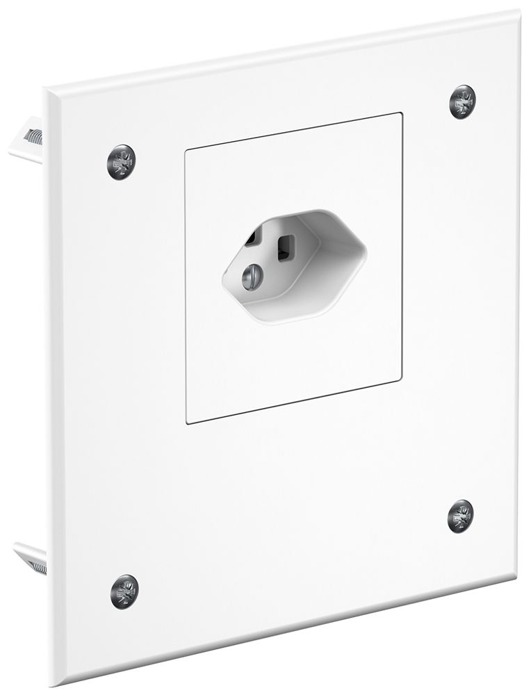 Schraubdeckel AGRO 130×130mm weiss mit 1×T23