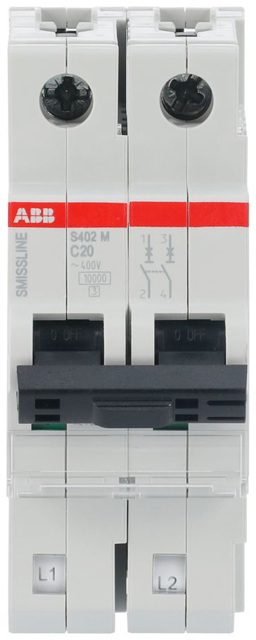 Disgiuntore SMISSLINE TP S 2×20A C 10kA