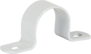 Bride Plica 2-lappig M20 Stahl lackiert hellgrau