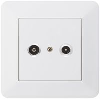 Prise antenne ENC kallysto.trend R/TV 4dB 2GHz blanc