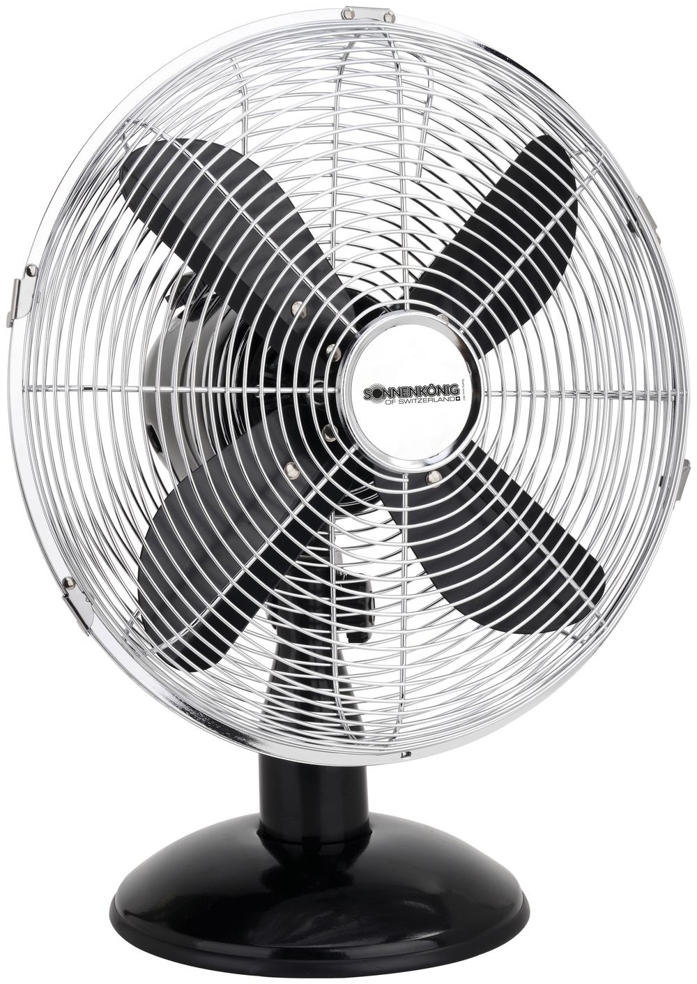 Tischventilator Armin Schmid METAL BLACK 2150m³/h 35W 340×420×240mm schwarz