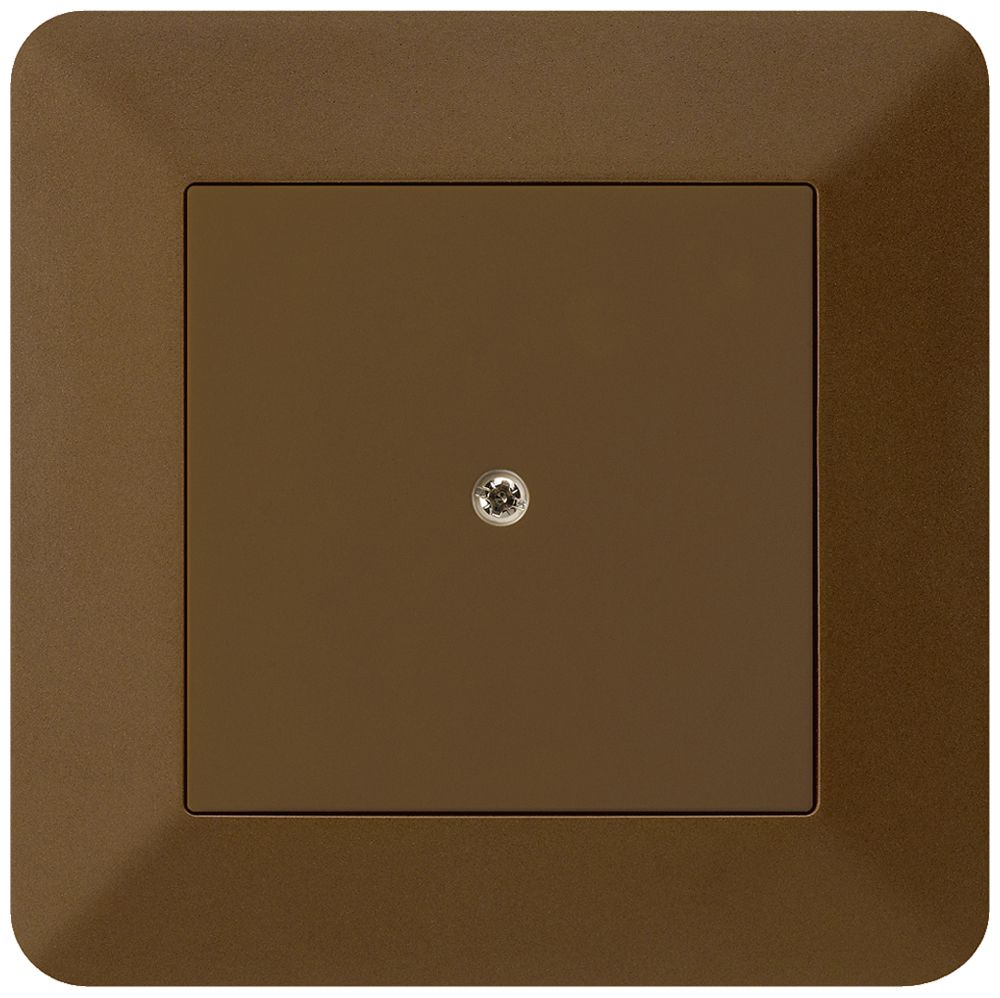 UP-Blindabdeckung kallysto.trend braun 94×94mm