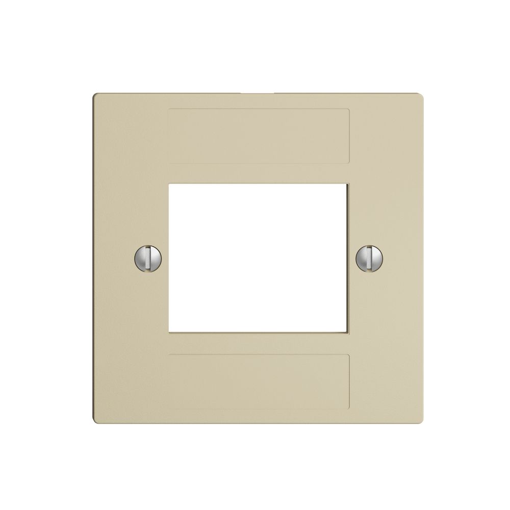 Frontplatte 4×RJ45 ITplus EDIZIOdue vanille