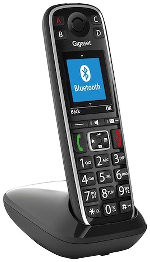 Telefon schnurlos Gigaset E720 14h Freisprechen CLIP schwarz