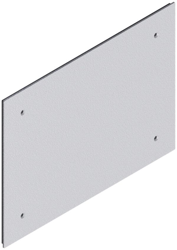 Couvercle étanche Quox 255×187mm aluminium blanc laqué IP54