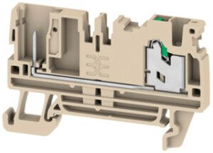 Borne de passage joignable WM SPGTB 2.5 FT 2C/1 2.5mm² 2×1 DIN35 be