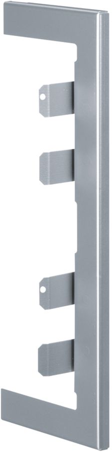 Abschlussblende Hager BRA 65210D alu